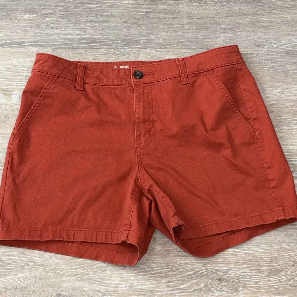 ana A New Approach Womens Mid-Rise Midi Short 5
